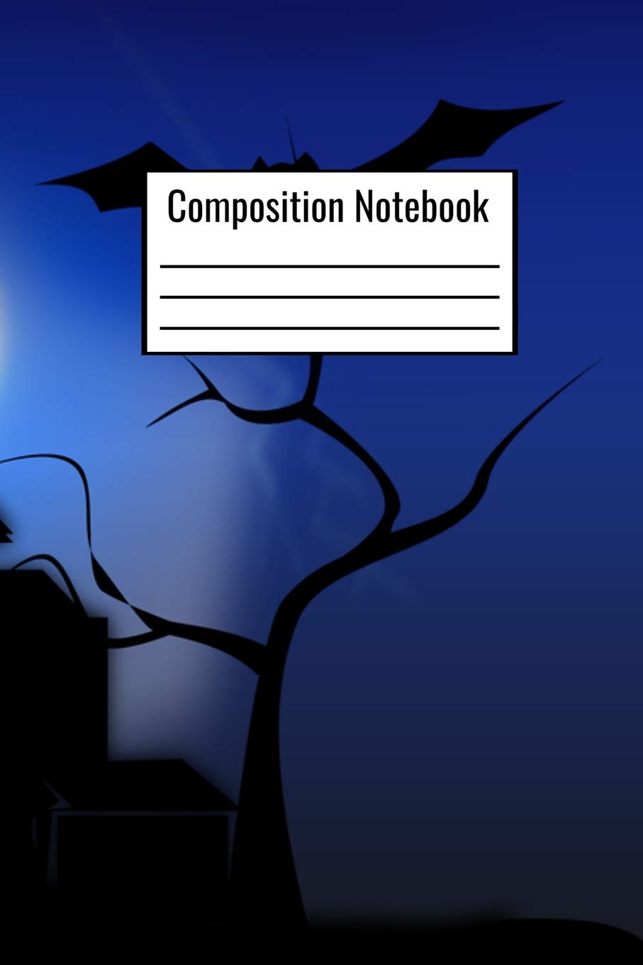 Composition Notebook: Halloween Themed College Ruled Journal For Kids Teens Adults Teachers To Write Day To Day Notes book