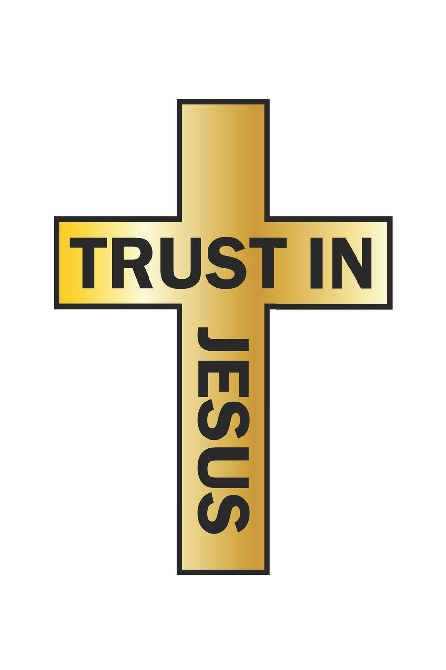 Trust in Jesus: Tagebuch, Notizbuch, Notizheft | Geschenk-Idee für gläubige Christen | Blanko | A5 | 120 Seiten Religion & Esotericism