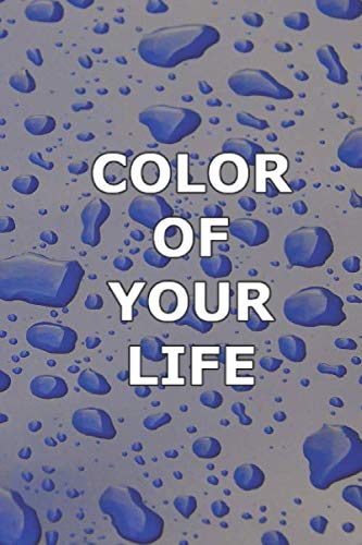 Color Of Your Life: Notebook 120 Pages 6 x 9 Business, Finance & Career