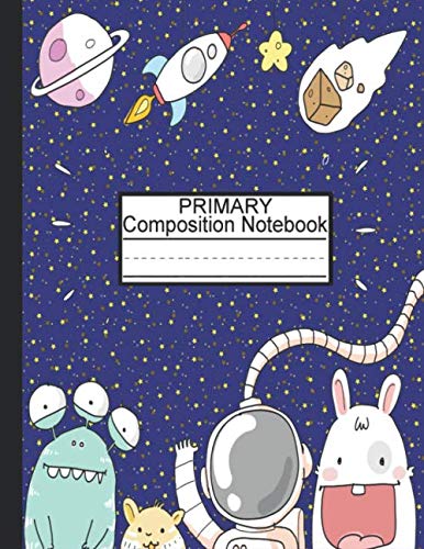 Primary Composition Notebook: Dotted Midline Notebook For Boys With Space to Write and Draw/Primary Composition Notebook Story Paper Journal/Grade ... Write/Early Childhood to Kindergarten! (# 5) Manga