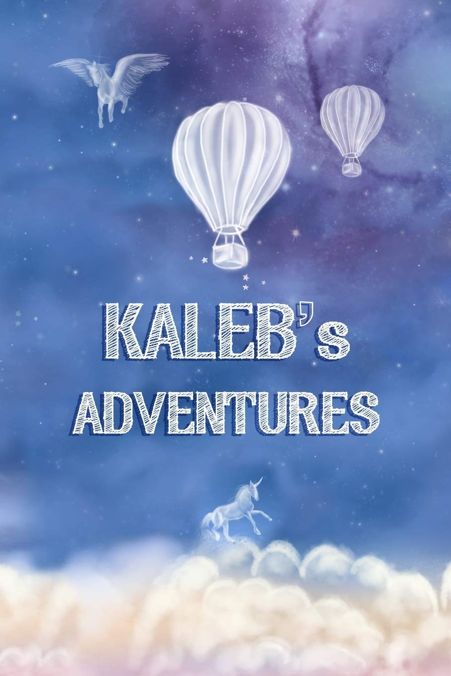 Kaleb's Adventures: Softcover Personalized Keepsake Journal, Custom Diary, Writing Notebook with Lined Pages (Journey to Imagination, Band 347) Parents & Children
