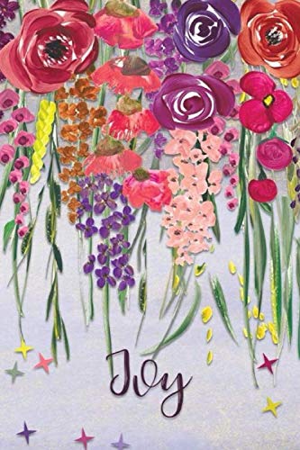 Ivy: Personalized Lined Journal - Colorful Floral Waterfall (Customized Name Gifts) Business, Finance & Career
