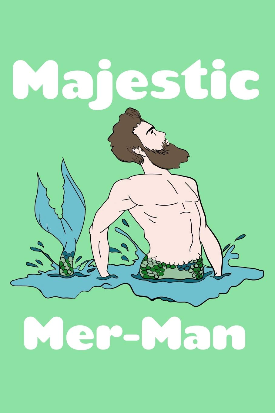 Majestic Mer Man: Prayer Journal Jesus Manga