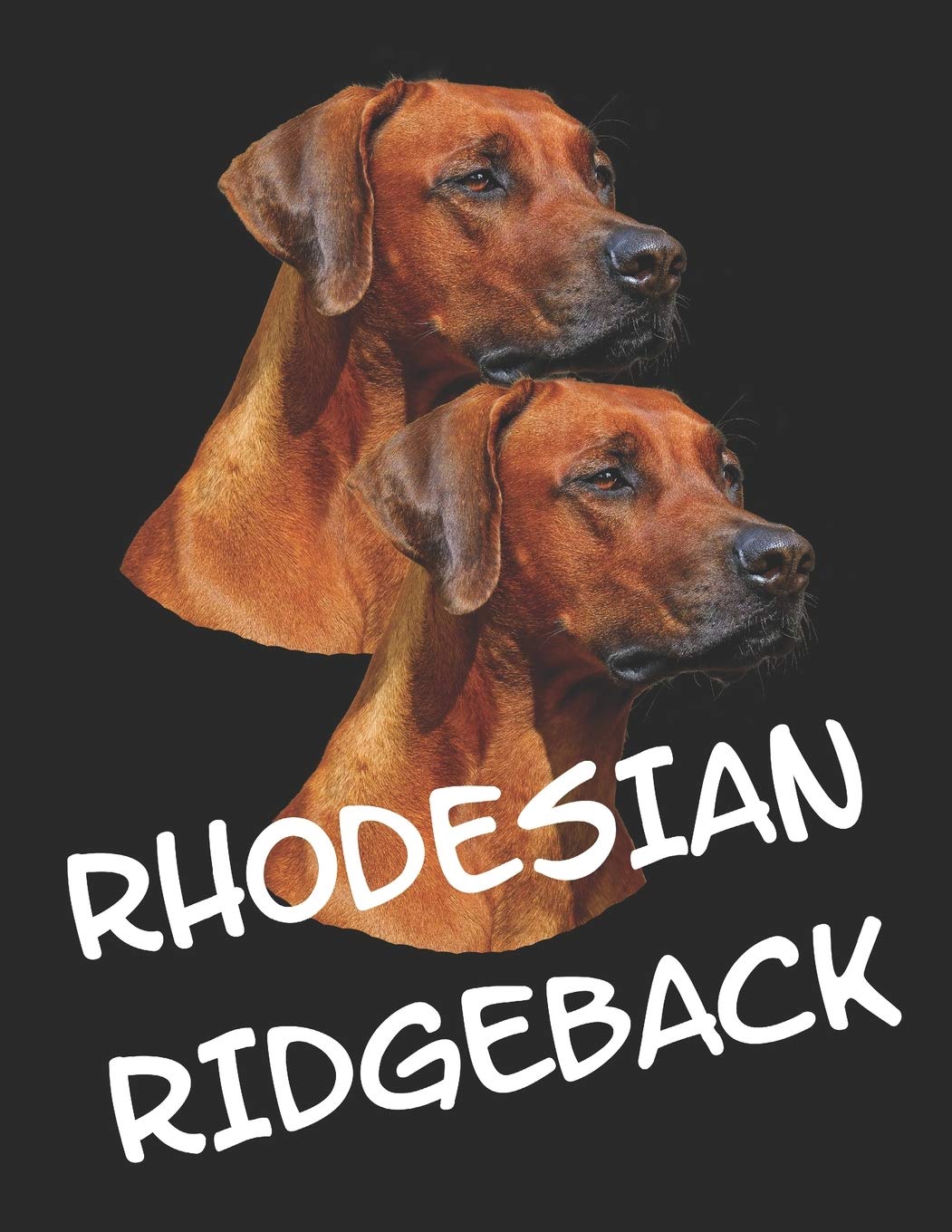 Rhodesian Ridgeback: Notizbuch A4 Liniert Lustig Geschenk mit Rhodesian Ridgeback Hunderasse Hundeliebhaber Hund Pets