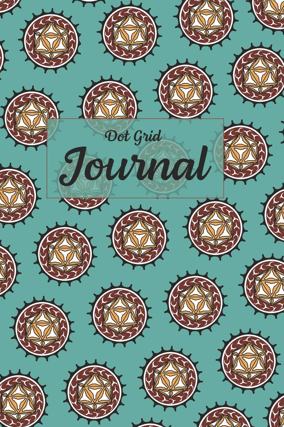 Dot Grid Journal: Pretty Virus Design Dot Grid Journal perfect for artists, science nerds, or anyone who enjoys dot journaling. Lifestyle