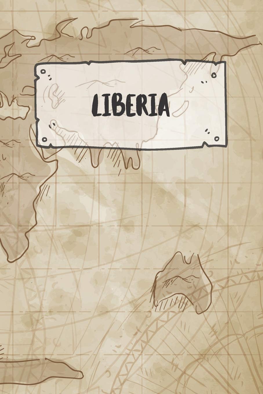 Liberia: Ruled Travel Diary Notebook or Journey Journal - Lined Trip Pocketbook for Men and Women with Lines Books