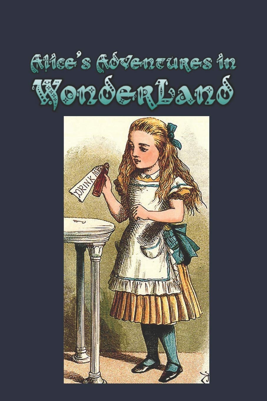Alice's Adventures in Wonderland: It tells of a girl named Alice falling through a rabbit hole into a fantasy world populated by peculiar, anthropomorphic creatures Contemporary literature Books