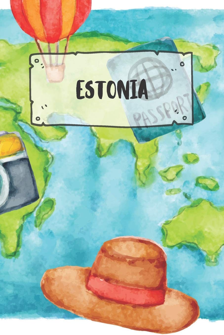 Estonia: Ruled Travel Diary Notebook or Journey Journal - Lined Trip Pocketbook for Men and Women with Lines Books