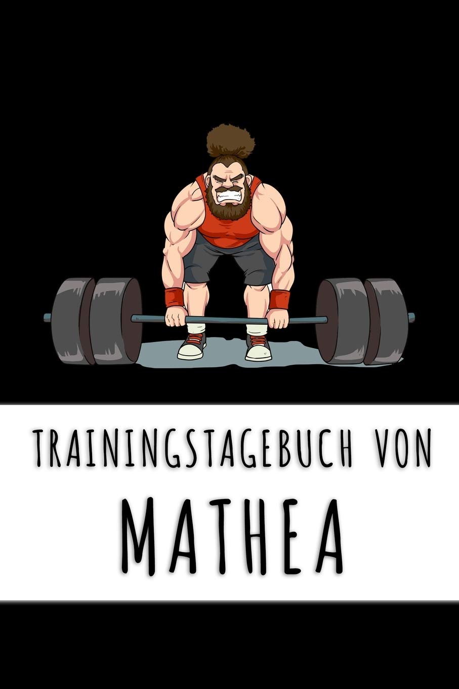 Trainingstagebuch von Mathea: Personalisierter Tagesplaner für dein Fitness- und Krafttraining im Fitnessstudio oder Zuhause Books