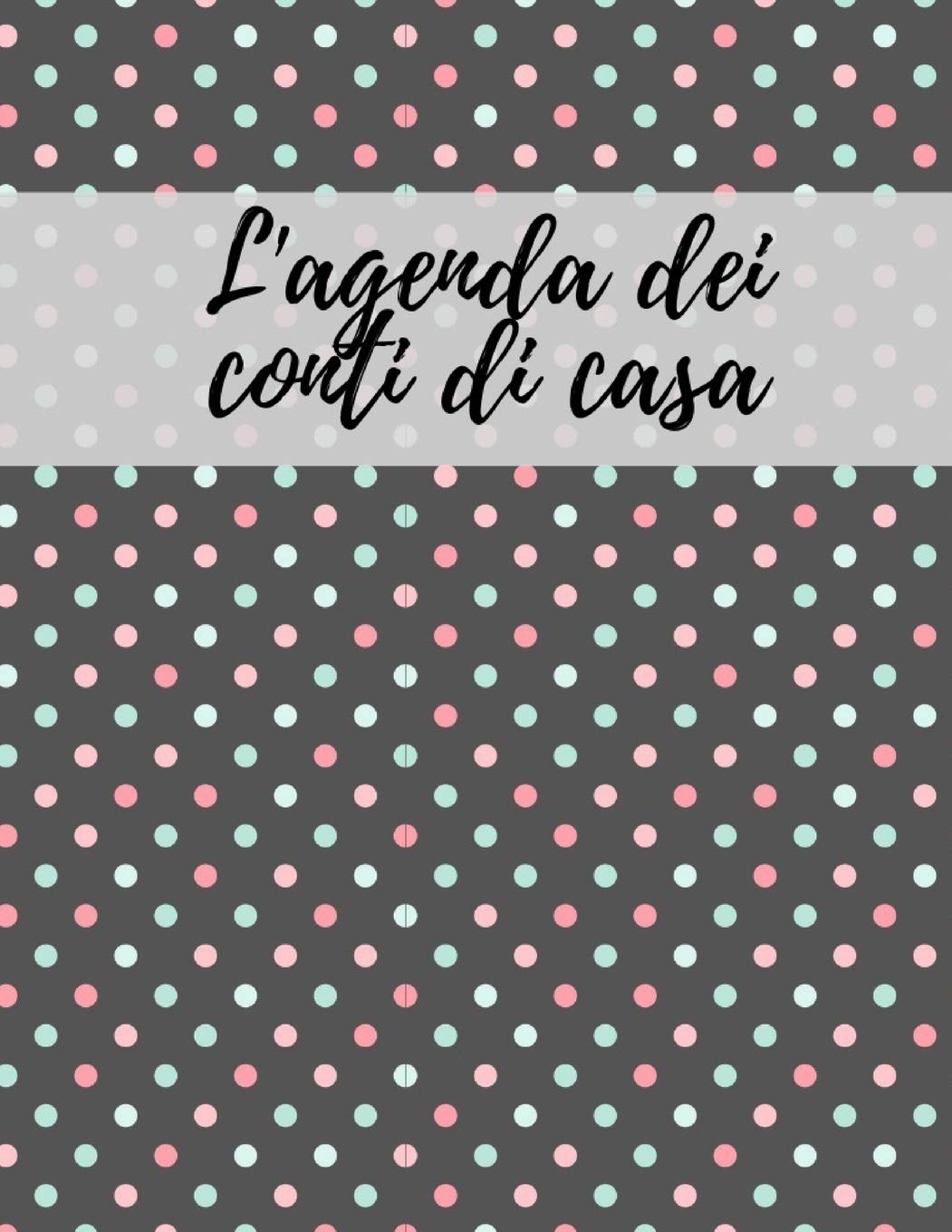 L'agenda dei conti di casa: finanza personale I economia domestica I budget book I budget planner I economia domestica I libro dei conti book