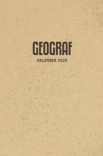 Geograf Kalender 2020: 52 Wochen Organizer im A5 Format | Terminkalender | Planer Dankebuch | Wochen Planer Notizbuch | Geschenk Books