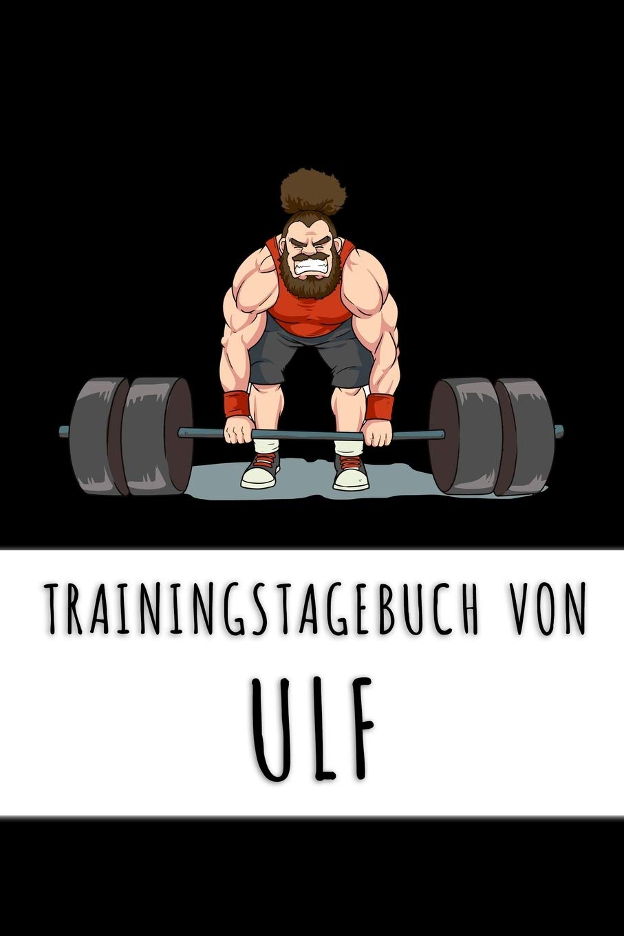 Trainingstagebuch von Ulf: Personalisierter Tagesplaner für dein Fitness- und Krafttraining im Fitnessstudio oder Zuhause Books