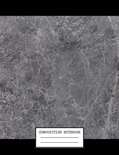 Composition Notebook: Marble College Ruled Notebook Lined School Journal 110 Pages 7.44" x 9.69" for Children Kids Girls Teens Women Books