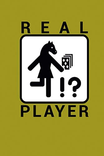 real player: DIN A5 | (6x9 inch) | blank (blanko) | Notizbuch | Notebook | 120 Seiten (120 pages) Books