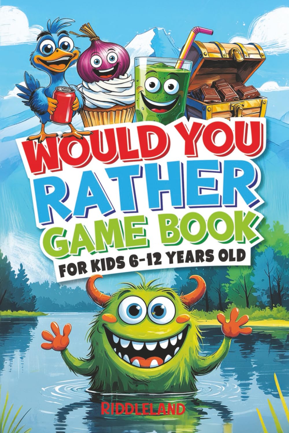 Would You Rather Game Book: For Kids 6-12 Years Old: The Book of Silly Scenarios, Challenging Choices, and Hilarious Situations the Whole Family Will Love (Game Book Gift Ideas) Tiptoi & Games