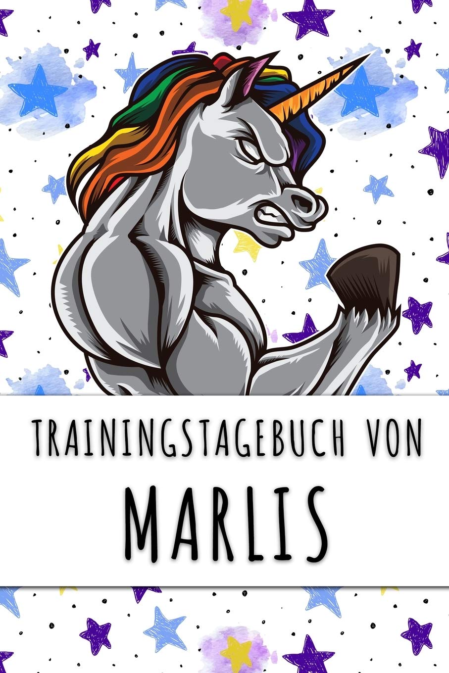 Trainingstagebuch von Marlis: Personalisierter Tagesplaner für dein Fitness- und Krafttraining im Fitnessstudio oder Zuhause Books