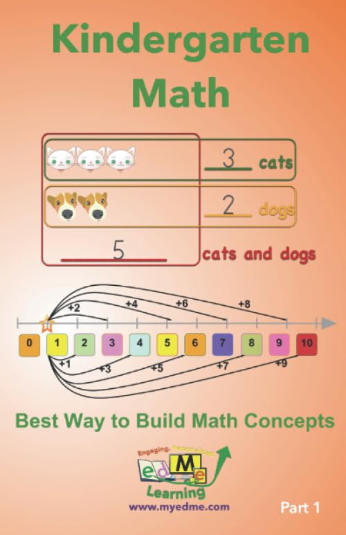 Kindergarten Math: Part 1: Best way to build math concepts (edMe Mathematics, Band 1) Education & Training
