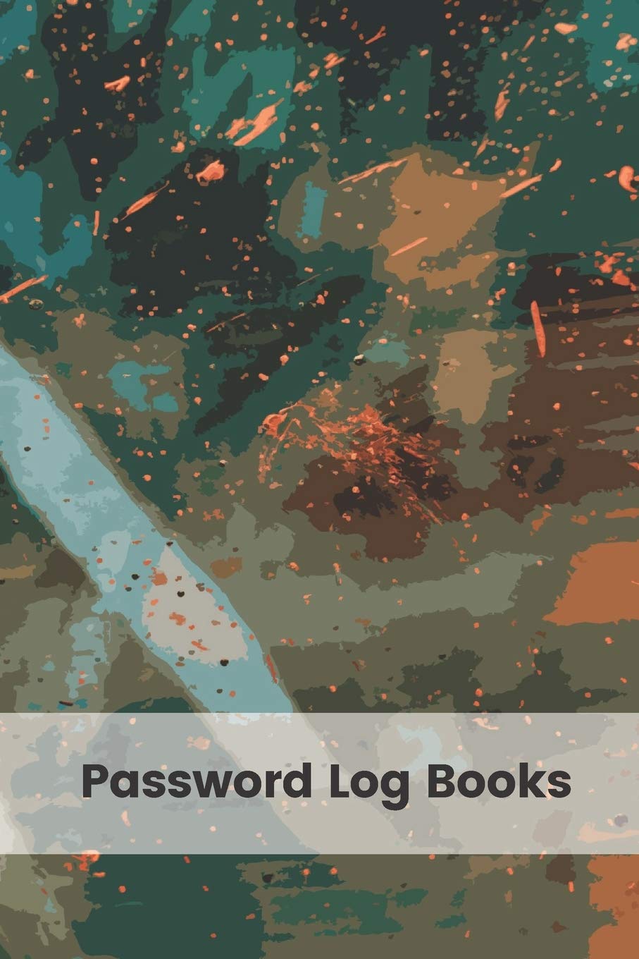 Password Log Books: Personal Internet Address and Password Logbook Keeper Alphabetical Organizer Book Pocket Size 6x9 Inch Notebook (Volume 9) Computer Science