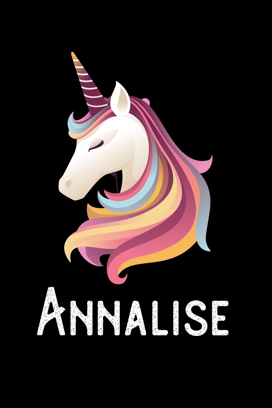 Annalise: Journal (Diary, Notebook) Personalized Custom Name Unicorn Birthday Gift for Girls and Women Novels & Short Stories