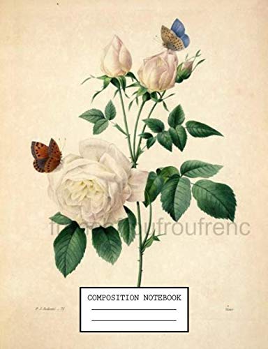 Composition Notebook: Cute Marble College Ruled Journal with lined Paper for Taking Notes, Writing Workbook for Students, Teachers Books