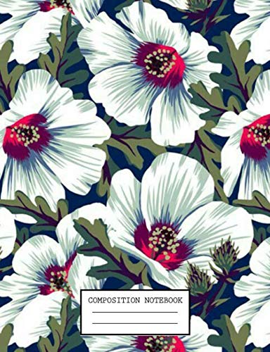 Composition Notebook: Cute Marble College Ruled Journal with lined Paper for Taking Notes, Writing Workbook for Students, Teachers Books