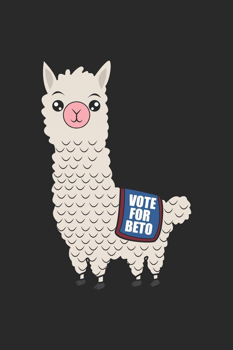 Vote For Beto: Donald Trump Notebook US President Journal for Trump Supporters, Republicans adn Rednecks, for sketches, ideas, formulas and To-Do lists, Dot Grid notebook, 120 pages Books
