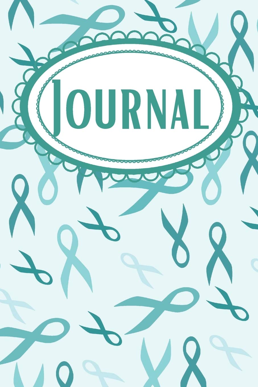 Teal Ribbon Daily Journal: Teal Awareness Ribbon Notebook Hobbies & Crafts