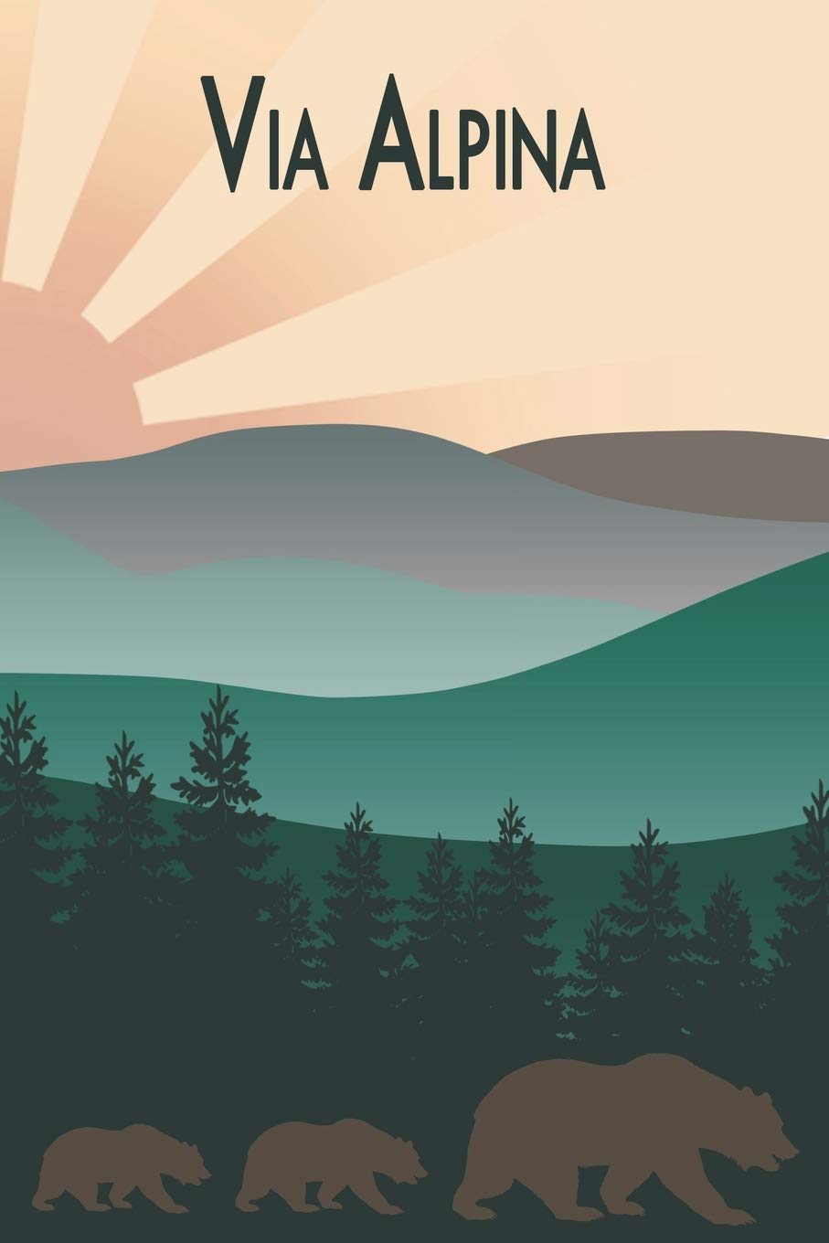 Via Alpina: Wandertagebuch für Via Alpina. Ein Logbuch mit wichtigen vorgefertigten Seiten und vielen freien Seiten für deine Reiseerinnerungen. ... Notizbuch oder als Abschiedsgeschenk Books