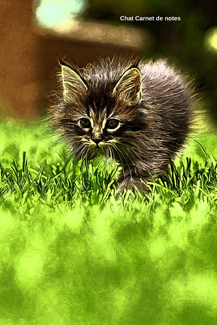 Chat Carnet de notes: Journal A5 ligné original de 119 pages- Une belle idée de cadeau pour les amoureux des animaux Pets