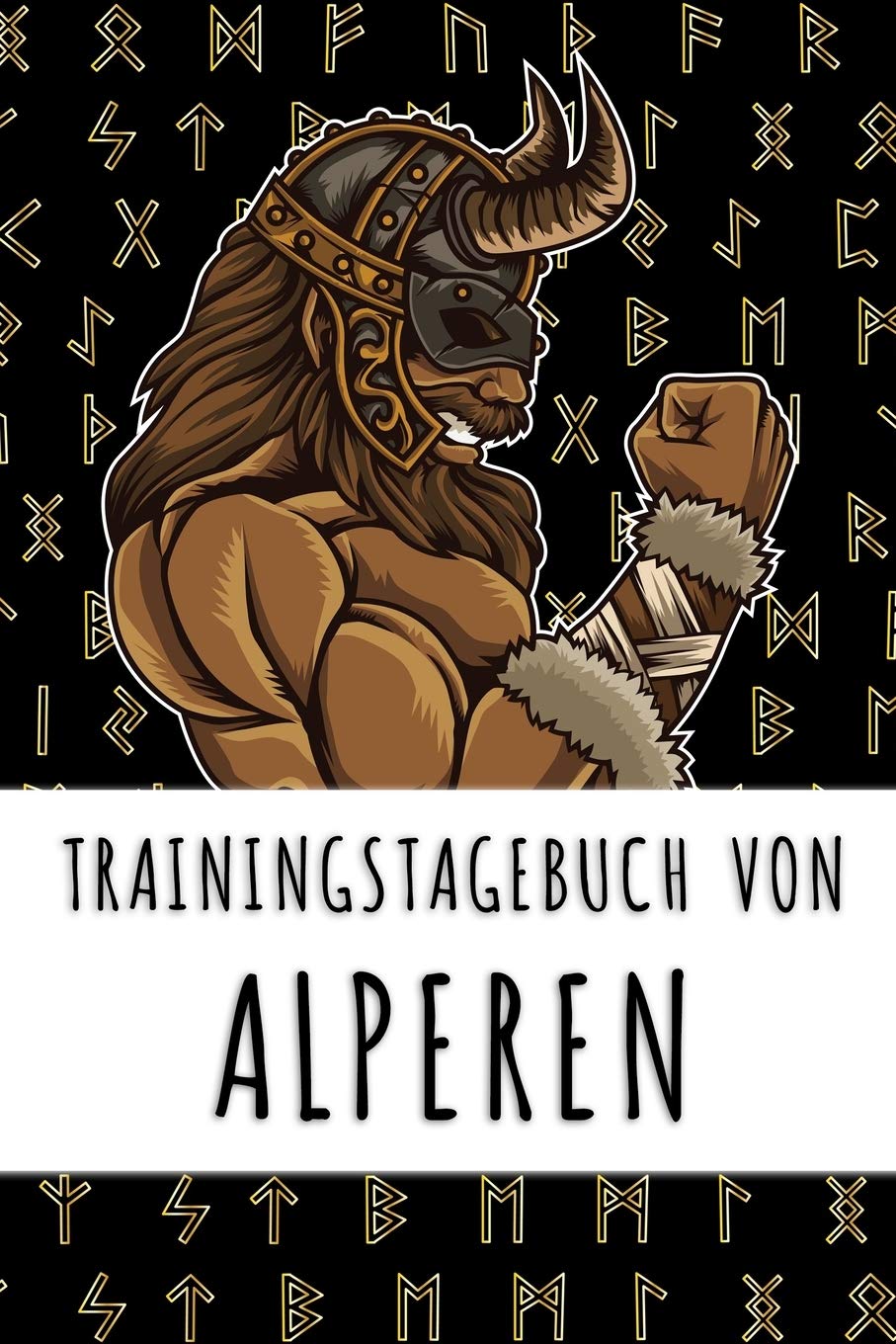 Trainingstagebuch von Alperen: Personalisierter Tagesplaner für dein Fitness- und Krafttraining im Fitnessstudio oder Zuhause Books