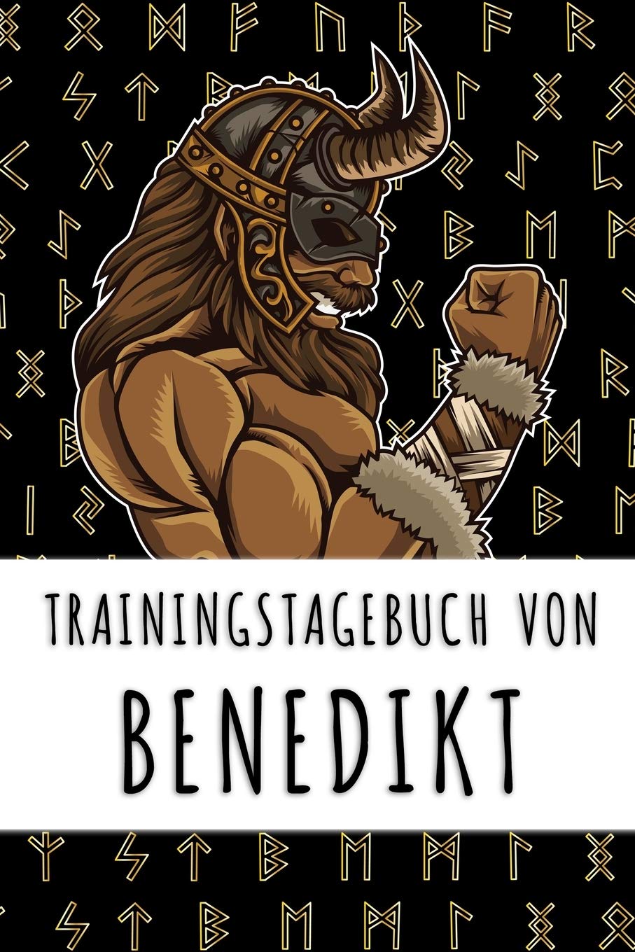 Trainingstagebuch von Benedikt: Personalisierter Tagesplaner für dein Fitness- und Krafttraining im Fitnessstudio oder Zuhause Books