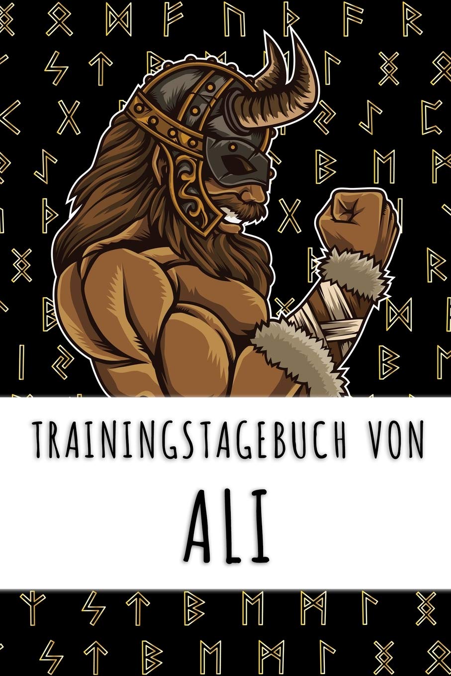 Trainingstagebuch von Ali: Personalisierter Tagesplaner für dein Fitness- und Krafttraining im Fitnessstudio oder Zuhause Books