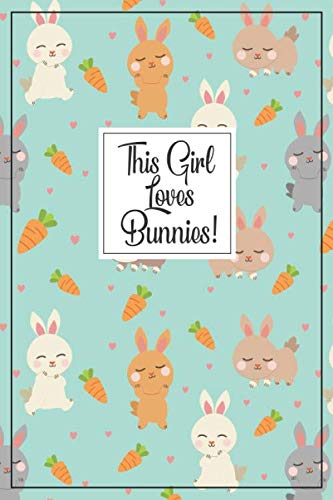 Bunny Journal - Bunny Gift: half lined, half blank pages to write & draw in this bunny notebook for a rabbit mom, bunny birthday party, rabbit gift, ... notebook, rabbit journal & bunny sketchbook Pets