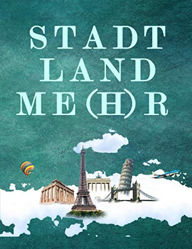 Stadt, Land, mehr: Reisetagebuch / Erinnerungsbuch zum Ausfüllen und Selberschreiben für mehrere Reisen oder als Geschenkidee für Abendteurer und Weltenbummler Travel Guides