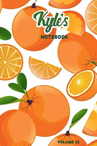 Kyle's Notebook Volume 22: Lined Personalized and Customized College Ruled Name Notebook Journal for Men & Women & Boys & Girls Learning & Reference
