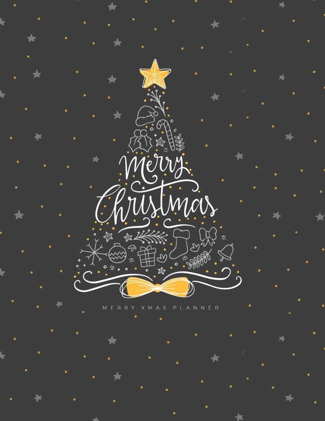 Merry Xmas Planner: Merry Christmas Countdown Journal or X'mas Holiday Party Planning and Before Memories Vacation Schedule Organizer (Happy New Year) Media & Communication