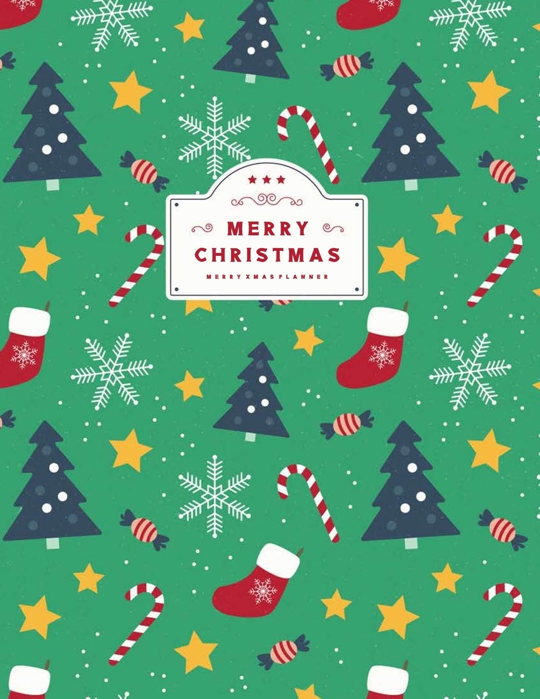 Merry Xmas Planner: Merry Christmas Countdown Journal or X'mas Holiday Party Planning and Before Memories Vacation Schedule Organizer (Happy New Year) Media & Communication