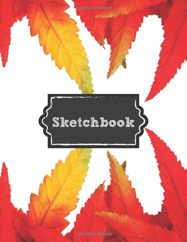 Sketch Book: Huge Biggest 200 Page Sketching, Drawing And Creative Doodling Or A Large Blank Writing Pad Leaves Film, Art & Culture
