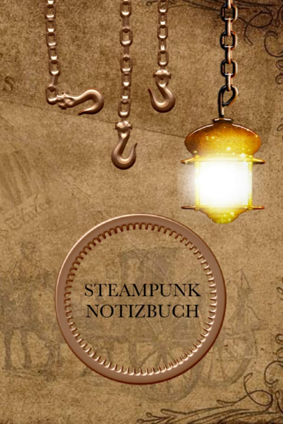 STEAMPUNK: A5 Dodgrid (gepunktet) I Agenda Journal I 120 Seiten I Perfekt zum Schreiben und Zeichnen I Geschenkidee Steampunk Books