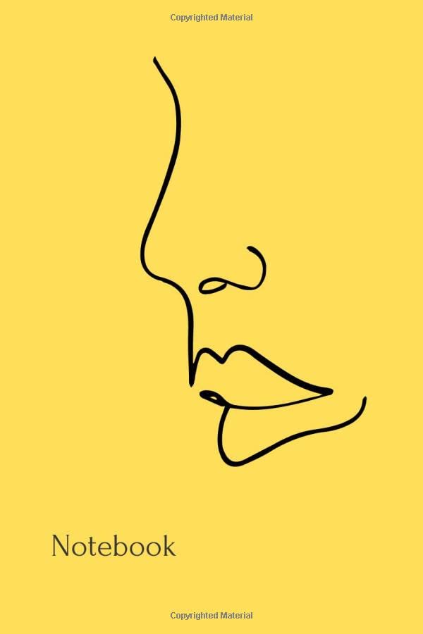 Notebook: A unique note book, magazine, diary for every woman yellow (110 pages, blank, 6 x 9) Business, Finance & Career