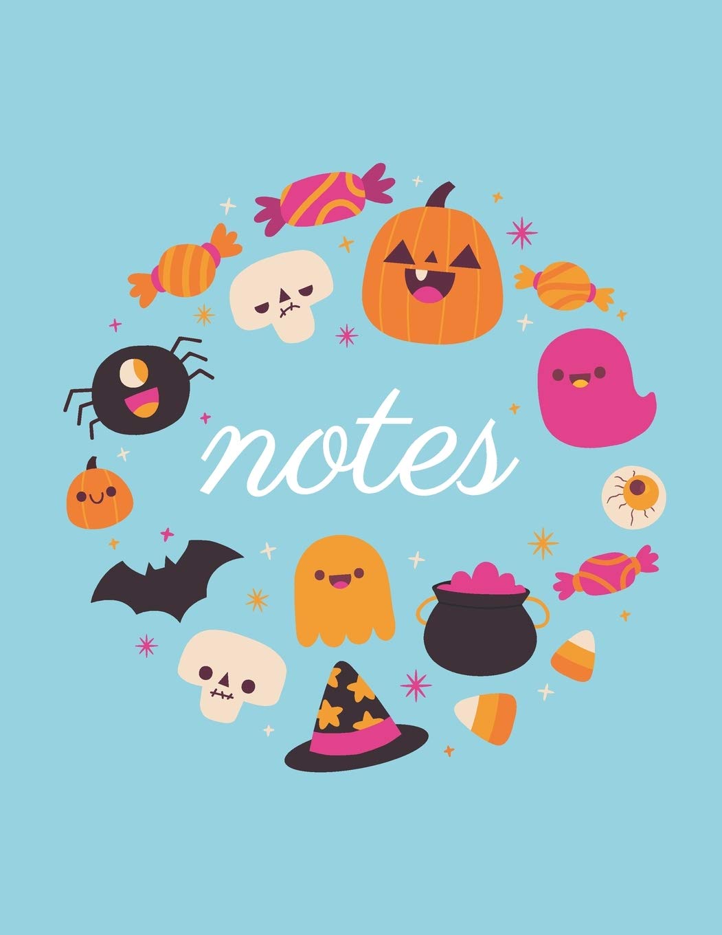 Note: Baby boo Halloween blue cover and dotted pages, Extra large (8.5 x 11) inches, 110 pages, White paper (Baby boo Halloween blue notebook, Band 4) Action & Adventure
