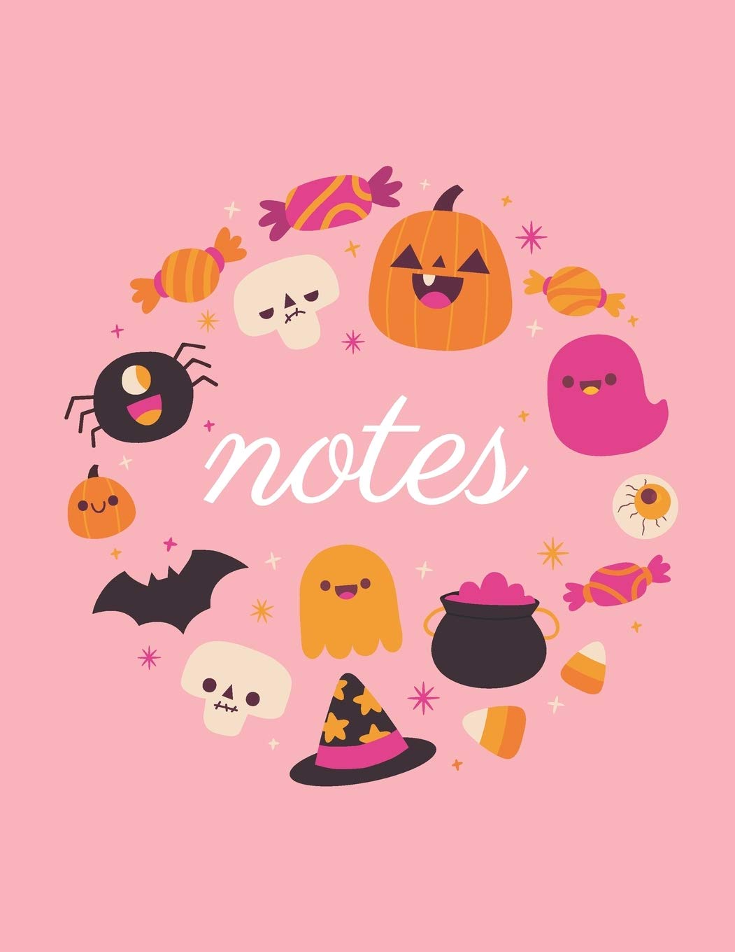 Note: Baby boo Halloween pink cover and dotted pages, Extra large (8.5 x 11) inches, 110 pages, White paper (Baby boo Halloween pink notebook, Band 4) Novels & Short Stories