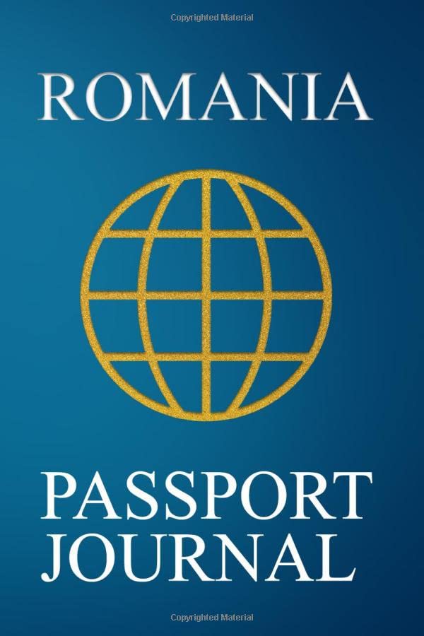 Romania Passport Journal: Blank Lined Romania Travel Journal/Notebook/Diary - Great Gift/Present/Souvenir for Travelers Books