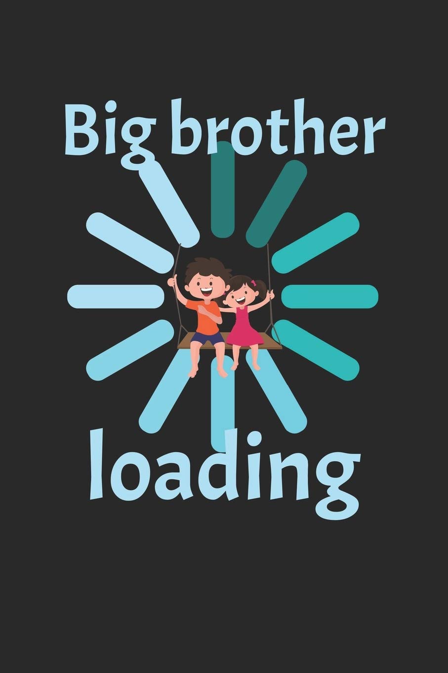 Big brother loading: diary, notebook, book 100 lined pages in softcover for everything you want to write down and not forget Books