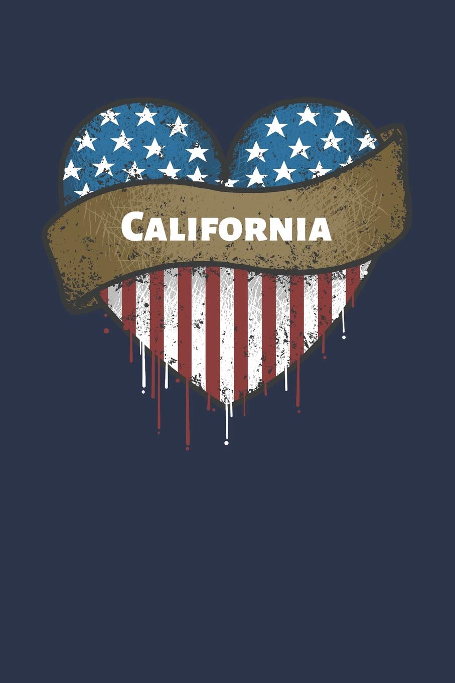 California: Ruled Travel Diary Notebook or Journey Journal - Lined Trip Pocketbook for Men and Women with Lines Books
