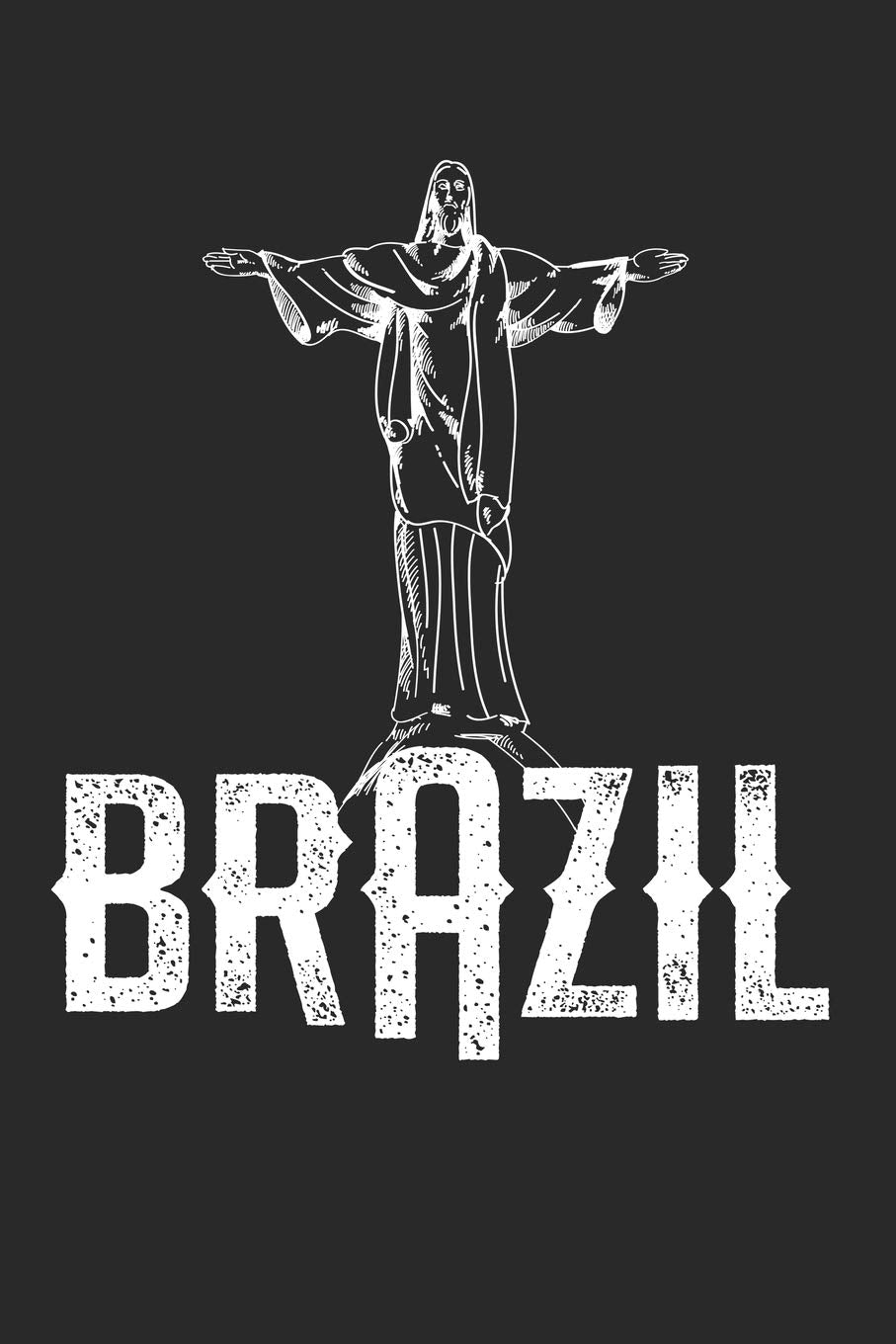 Brazil: diary, notebook, book 100 lined pages in softcover for everything you want to write down and not forget Books