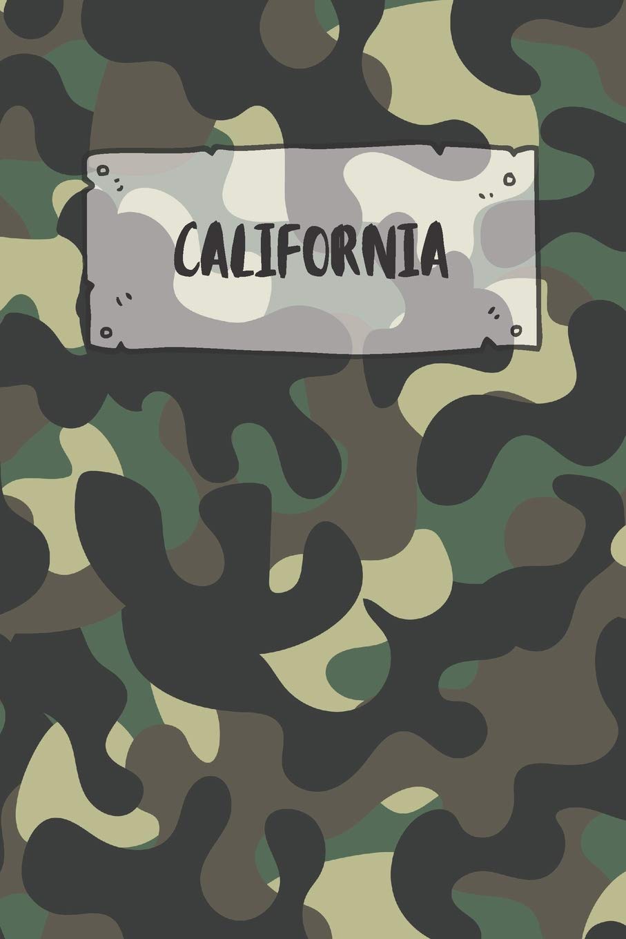California: Ruled Travel Diary Notebook or Journey Journal - Lined Trip Pocketbook for Men and Women with Lines Books