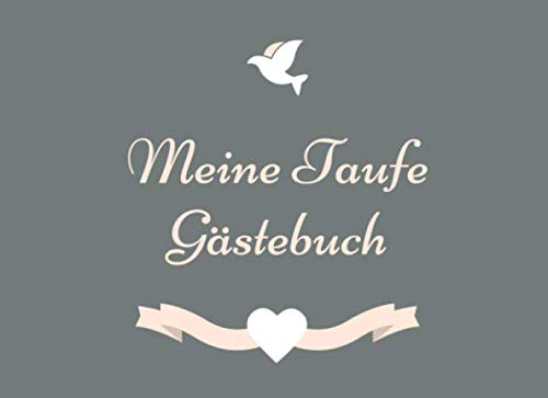 MEINE TAUFE GÄSTEBUCH: Gästebuch PUNKTIERT zur Taufe mit schönem Taufspruch | Geschenkidee Tauffeier | Geschenk für Täufling | Erinnerungsbuch | Baby | Taufpate | Pate Parents & Children