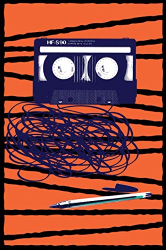 Musik Kassette - Music Cassette: Kariert kariertes Papier 120 Seiten DIN A5 Seiten 6 x 9 Zoll Notizbuch. Tolles Geschenkbuch als Geschenk ... oder als Gästebuch zur Geburtstags Party Books