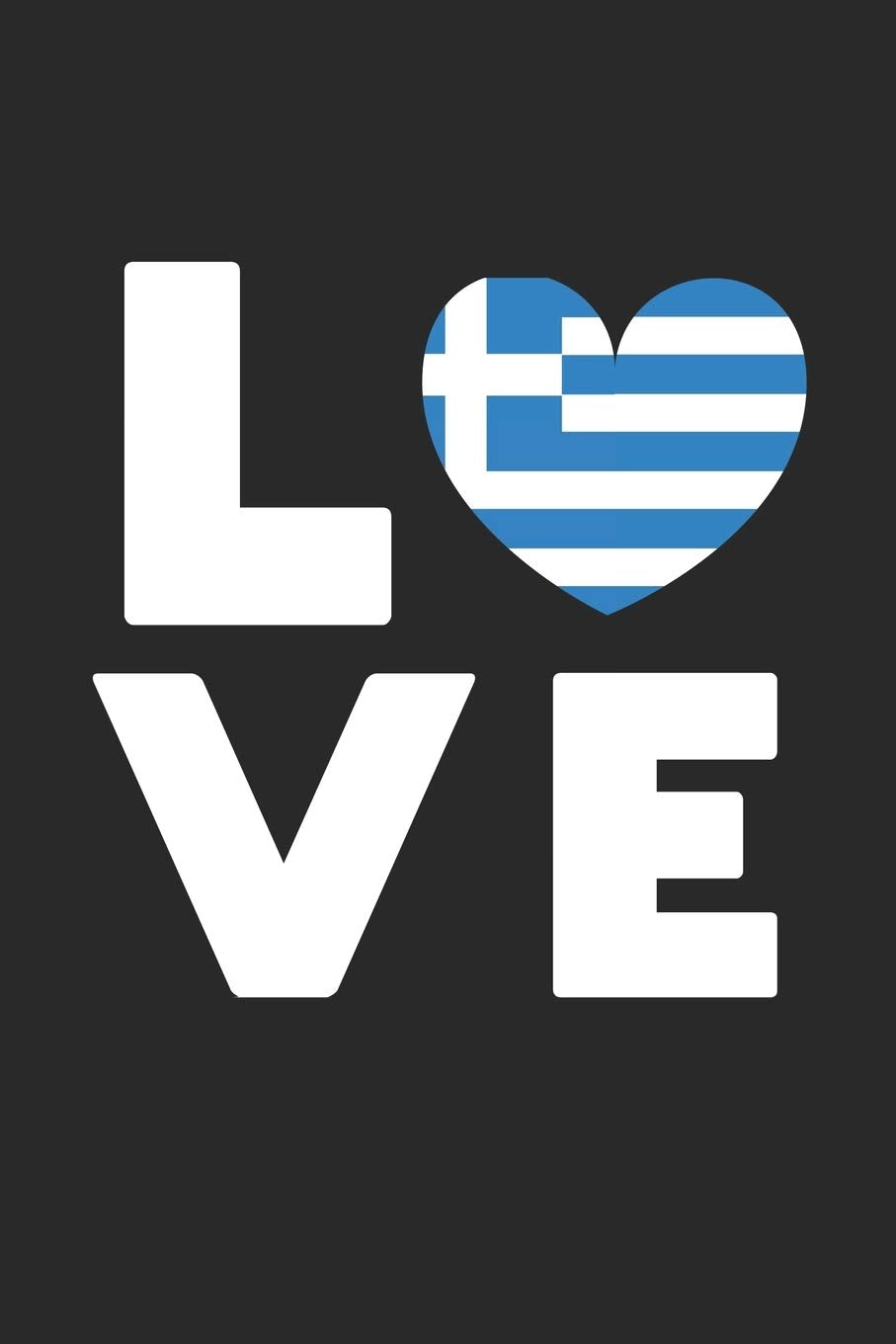 Love Greece: diary, notebook, book 100 lined pages in softcover for everything you want to write down and not forget Books
